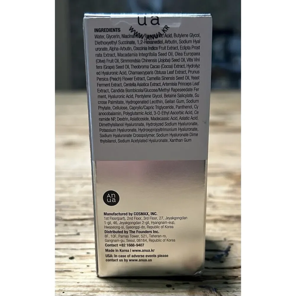 Anua Niacinamide 10% + TXA 4% Face Serum Treatment 30 mL / 1.01 fl oz